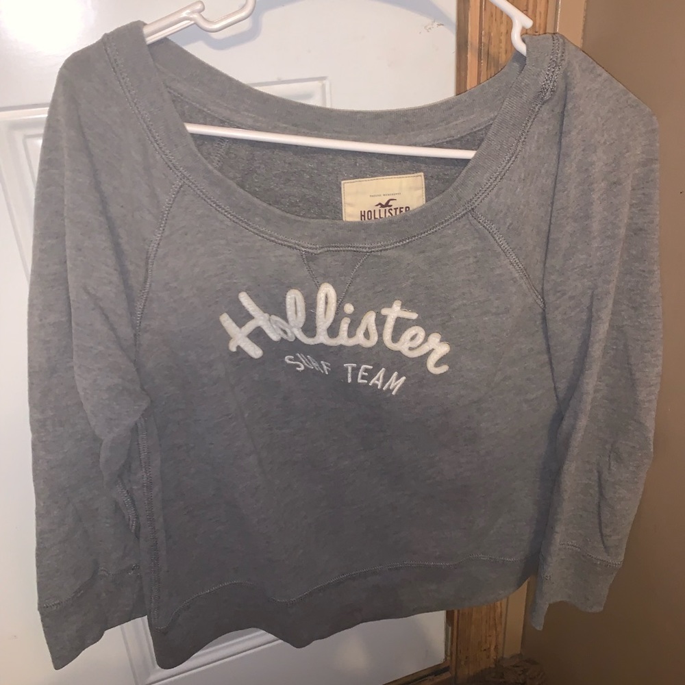 Hollister grey sweater